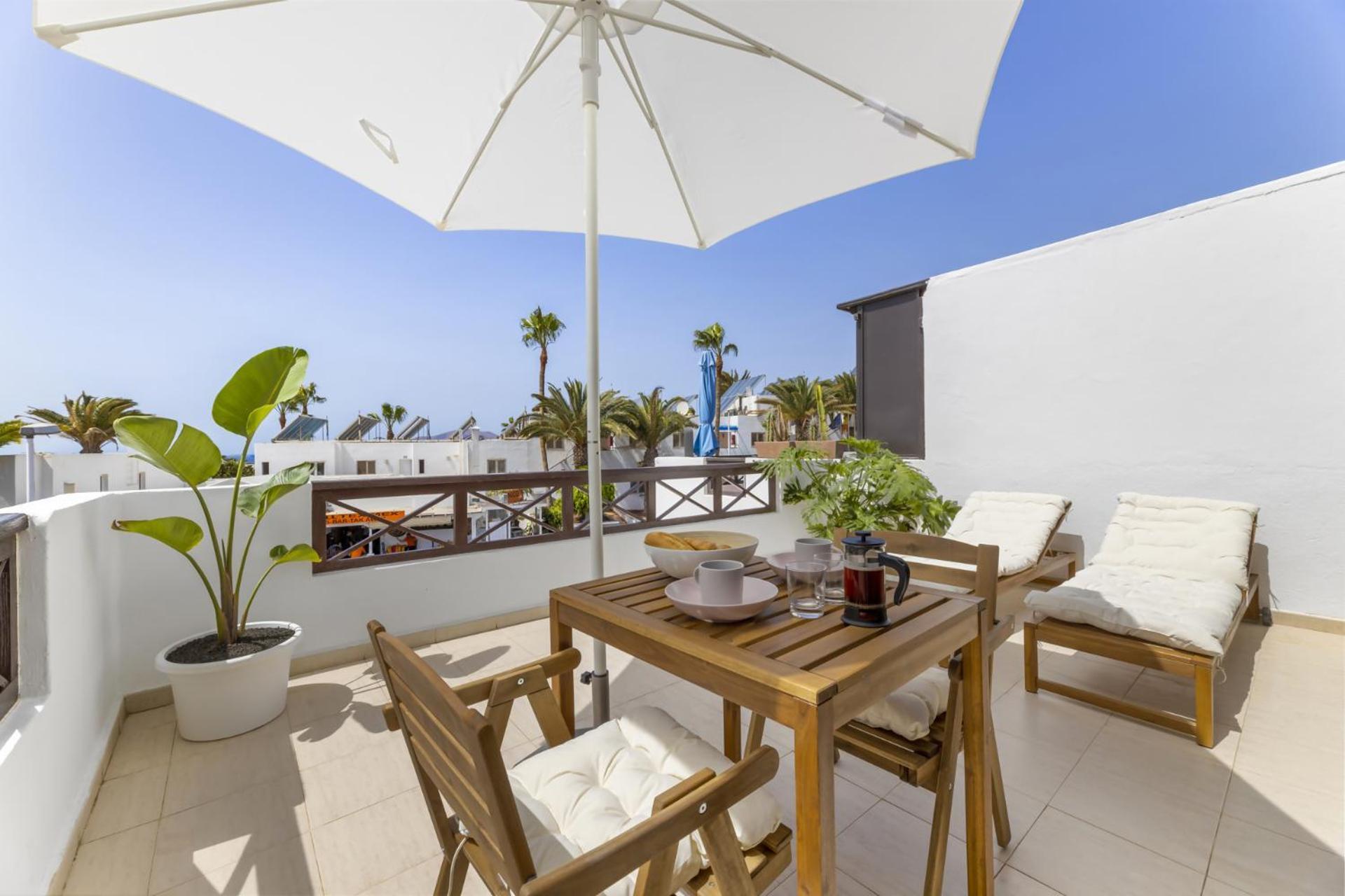 Sea View Apt Puerto Del Carmen Пуэрто дель Кармен Экстерьер фото